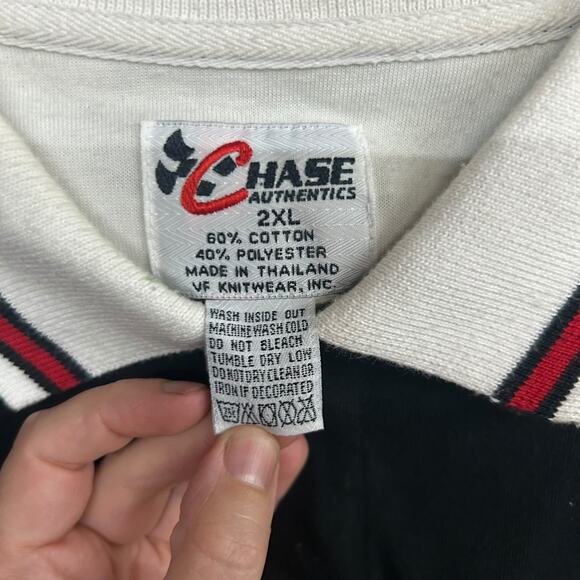 Vintage NASCAR polo Chase Authentics Ricky Rudd racing shirt 2XL - Picture 7 of 7